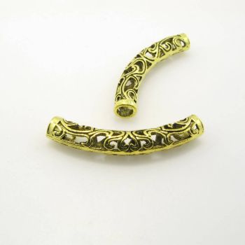 Metalna filgrin tuba 38x6mm - boja antik zlata ( MT05AZ )