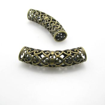 Metalna filgrin tuba 42x10.5 mm - boja antik bronze ( MT07AM )