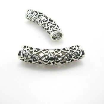 Metalna filgrin tuba 42x10.5 mm - boja antik srebra ( MT07AS )