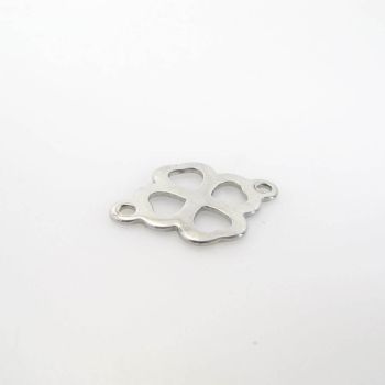 Konektor detelina od  304 nerdjajućeg čelika , 19 x 13 mm ( NČKON113 )