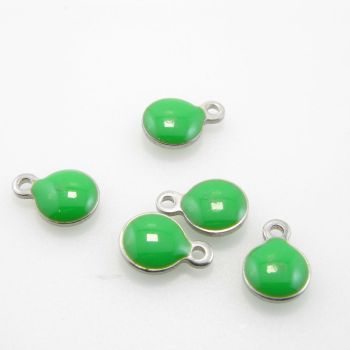 Nerdjajući čelik 304 , privezak sa emajlom u boji    ( NČPRIV127 )