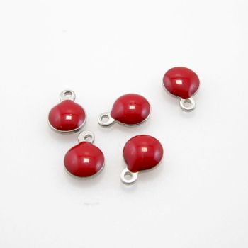 Nerdjajući čelik 304 , privezak sa emajlom u boji    ( NČPRIV129 )