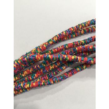 Perle od polimerne gline 6x1mm (poly30)