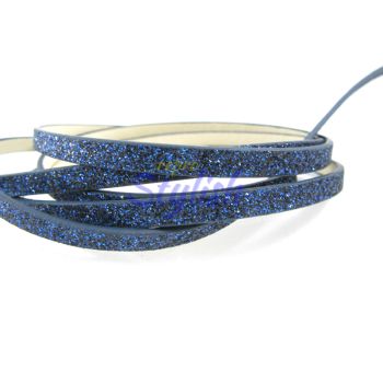 Pljosnata traka (Imitacija kože ) sa printom. Dimenzije trake 6x2mm (PTR-18)