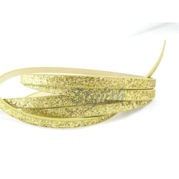 Pljosnata traka (Imitacija kože ) sa printom. Dimenzije trake 6x2mm (PTR-20)