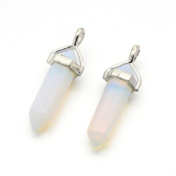 Privesci od kamena Opalit 30-37x12mm