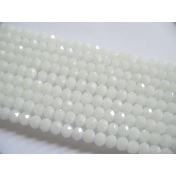 Brušeno staklo Rondele 8x6 mm ST056