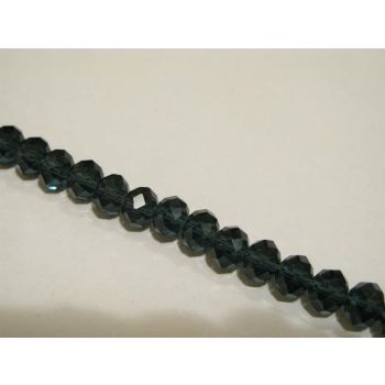 Brušeno staklo Rondele 10x8 mm ST080