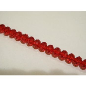 Brušeno staklo Rondele 10x8 mm ST084