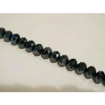 Brušeno staklo Rondele 10x8 mm ST087