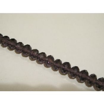 Brušeno staklo Rondele 10x8 mm ST089