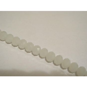 Brušeno staklo Rondele 10x8 mm ST090