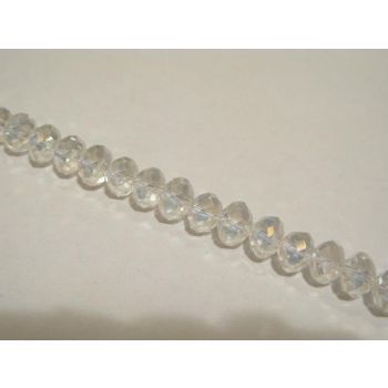 Brušeno staklo Rondele 10x8 mm ST091