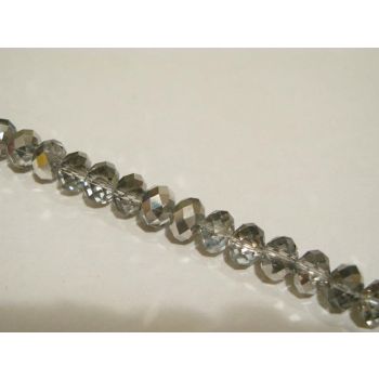 Brušeno staklo Rondele 10x8 mm ST092