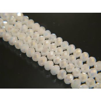 Brušeno staklo Rondele 8x6 mm (ST097)