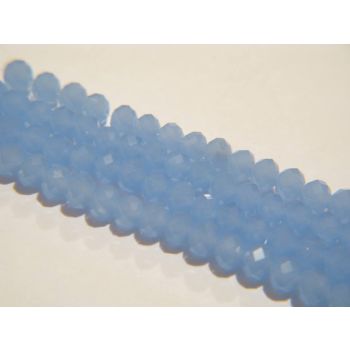 Brušeno staklo Rondele 8x6 mm (ST098)