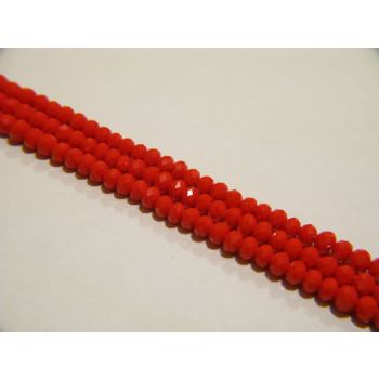 Brušeno staklo Rondele 8x6 mm (ST104)