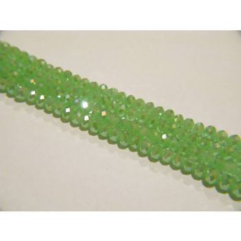 Brušeno staklo Rondele 8x6 mm (ST1059