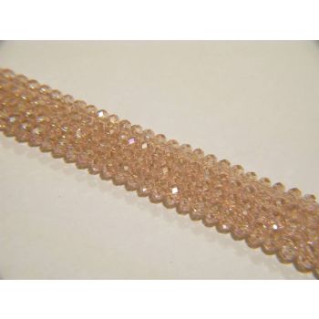 Brušeno staklo Rondele 8x6 mm (ST106)