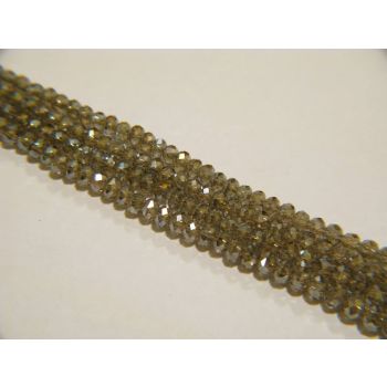 Brušeno staklo Rondele 8x6 mm (ST108)