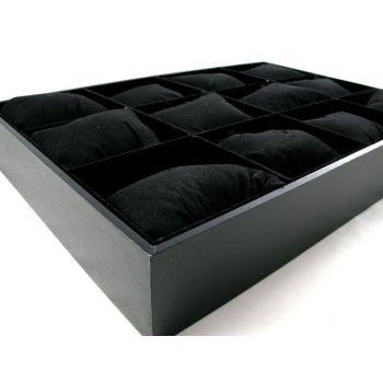 Kutija sa jastučićima za izlaganje narukvica, dimenzija kutije 35x24x4cm, dimenzija jastučića 7x8.5cm    ( STAK2)