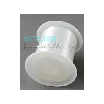 Rastegljivi- streč konac za nizanje perli  0,8mm 10m/kalem (streč02)