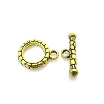 T- kopča u boji  antik bronze ( TKOP104AM)