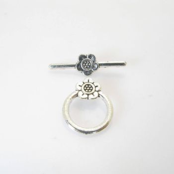 T- kopča 19 x 15 mm- boja antik srebro ( TKOP110AS)