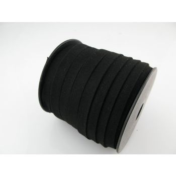 Imitacija antilop kože 10mm- Crna