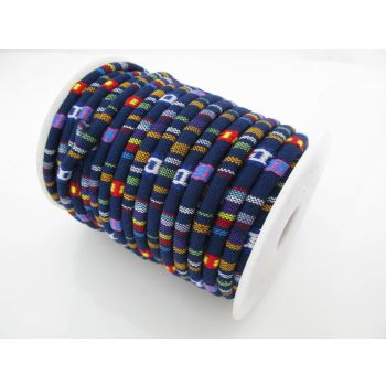 Štepana traka 6mm  u etno dekoru