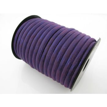 Štepana PU kožica 6mm - Purple