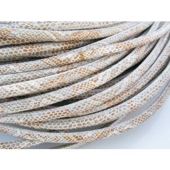 Štepana PU kožica 6mm - Fish Tahoma