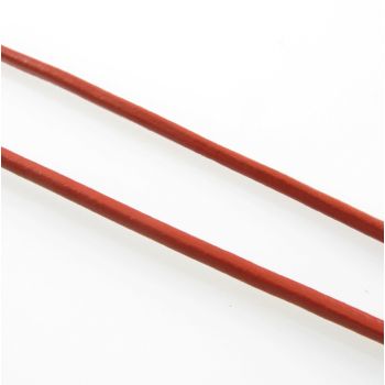 Prirodna koža 1 mm-narandžasta