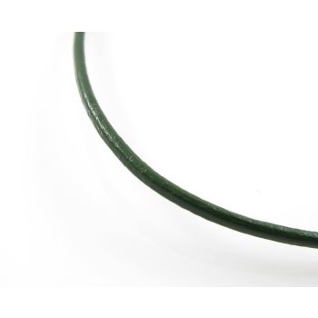 Prirodna koža 2mm- maslinasto zelena