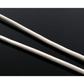 Prirodna koža 2mm- bela
