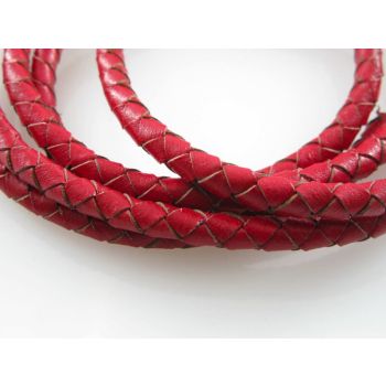 Upletena prirodna koža- 5 mm